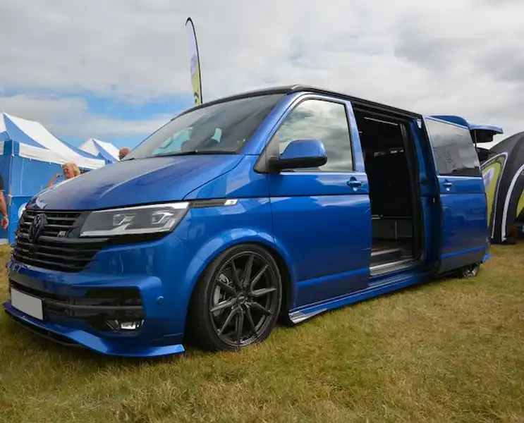 The Knights Custom Prestige Tourer LWB campervan  (Click to view full screen)