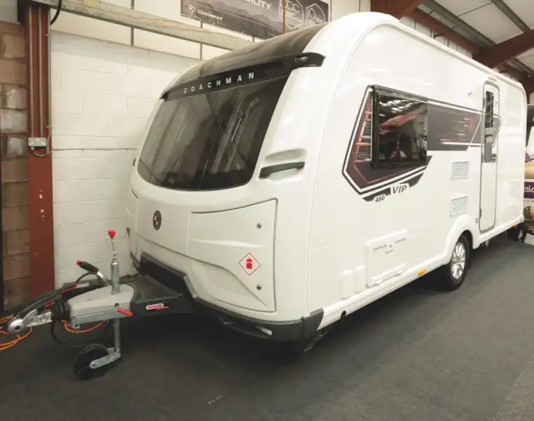 The Coachman VIP 460 caravan (Click to view full screen)