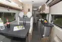 The interior of the Swift Select 184 motorhome