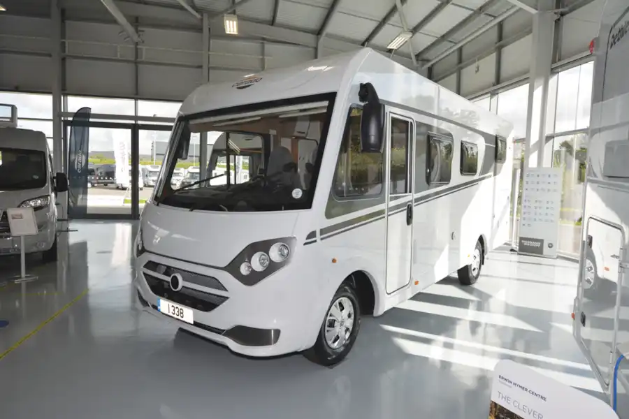 The Carado I 338 Clever A-class motorhome (Click to view full screen)