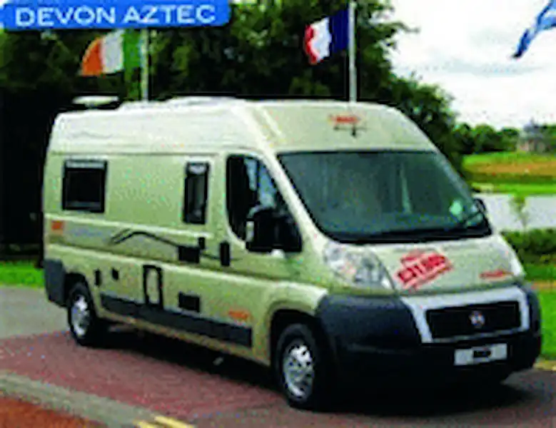 Motorhome review - head to head between the Devon Aztec and the Trigano Tribute 650 Classique (Click to view full screen)