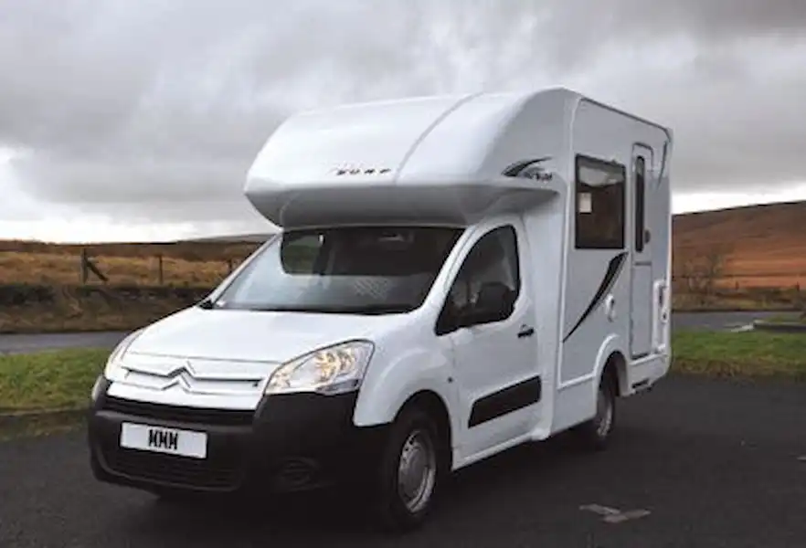 Head to Head Motorhome Test: Nu Venture Nu Surf v Romahome R20 (Click to view full screen)