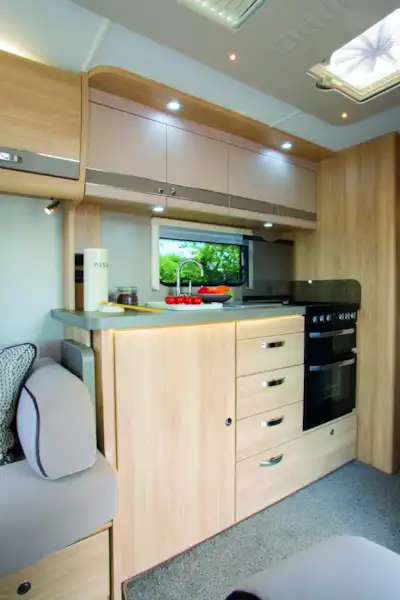 Kitchen storage capacity is brilliant (Click to view full screen)