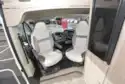 The cab seats in the Elddis Autoquest CV20 campervan