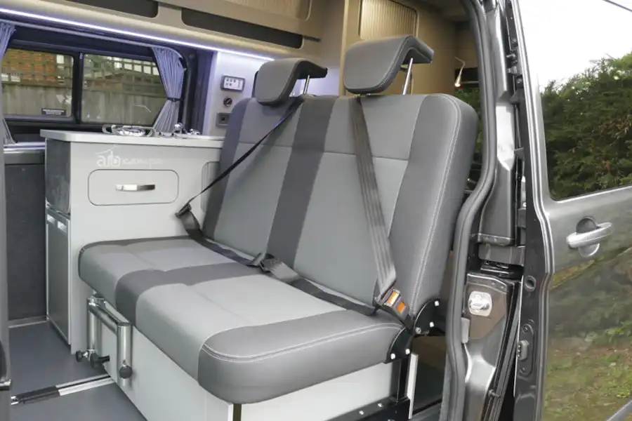 Auto Camper LWB with seats in forward position (Click to view full screen)