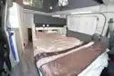 The double bed in the Ford Nugget 