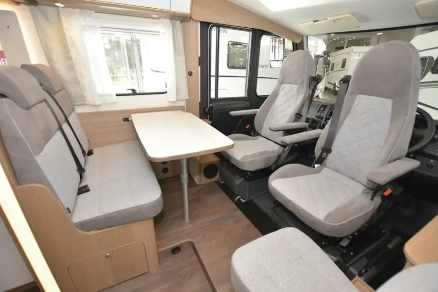 The cab in the Carado I 338 Clever A-class motorhome (Click to view full screen)