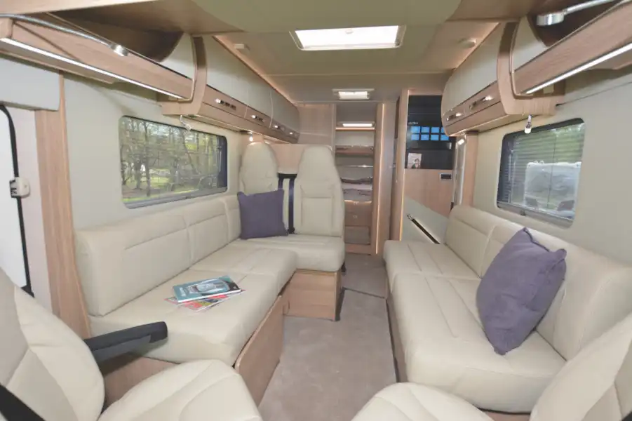 The interior of the Auto-Trail Grande Frontier GF 88 (Click to view full screen)