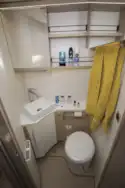 The washroom in the Rapido M96 motorhome