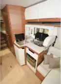 The Rapido 8066dF 60 Edition A-class motorhome kitchen