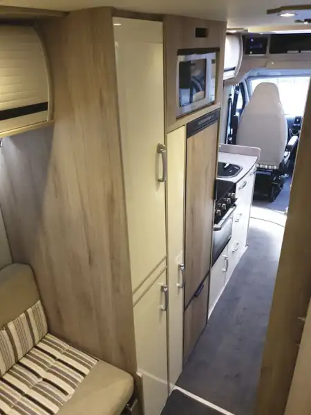 A peek at the interior of the WildAx Aurora campervan (Click to view full screen)
