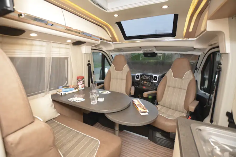 The interior of the he Malibu Van Charming GT  (Click to view full screen)