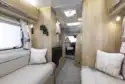 Looking through the Elddis Marquis Majestic 135 motorhome, from rear to front