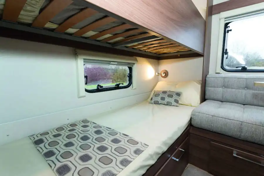 Each bunk has its won light and window (Click to view full screen)