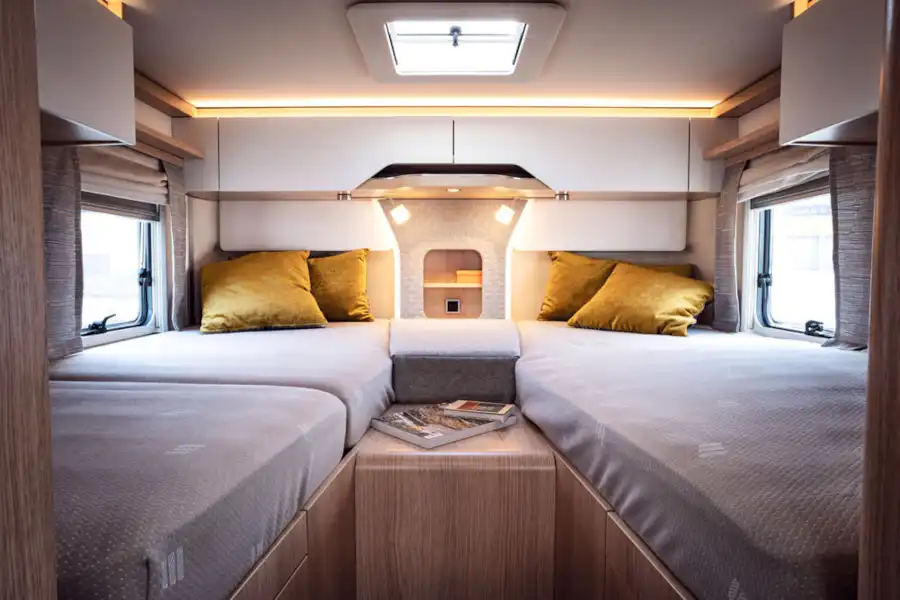 The twin beds in the 780 (Click to view full screen)
