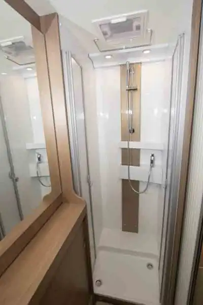 There's a separate shower cubicle©Warners Group Publications, 2019 (Click to view full screen)