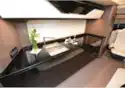 The Dembell Small Garage A-class motorhome kitchen