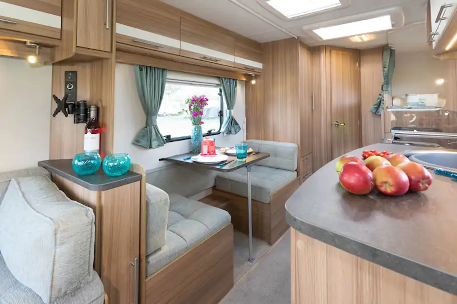 This caravan feels larger than its 5.7m body length would suggest (Click to view full screen)