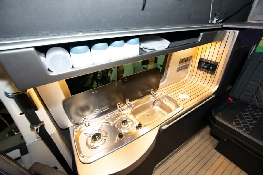 A look at the hob in the VisionTech 20/20 Vision campervan (Click to view full screen)