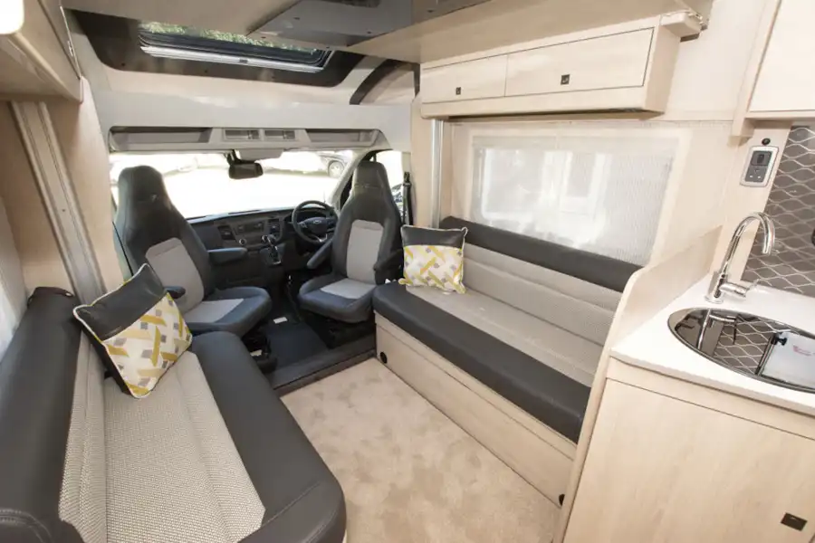A view of the interior of the Auto-Trail Tribute F60 motorhome (Click to view full screen)