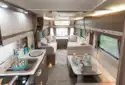 The extra width (2.45m) creates an ultra-spacious caravan