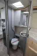 The WC and washroom in the Hymer TGL 578 Ambition