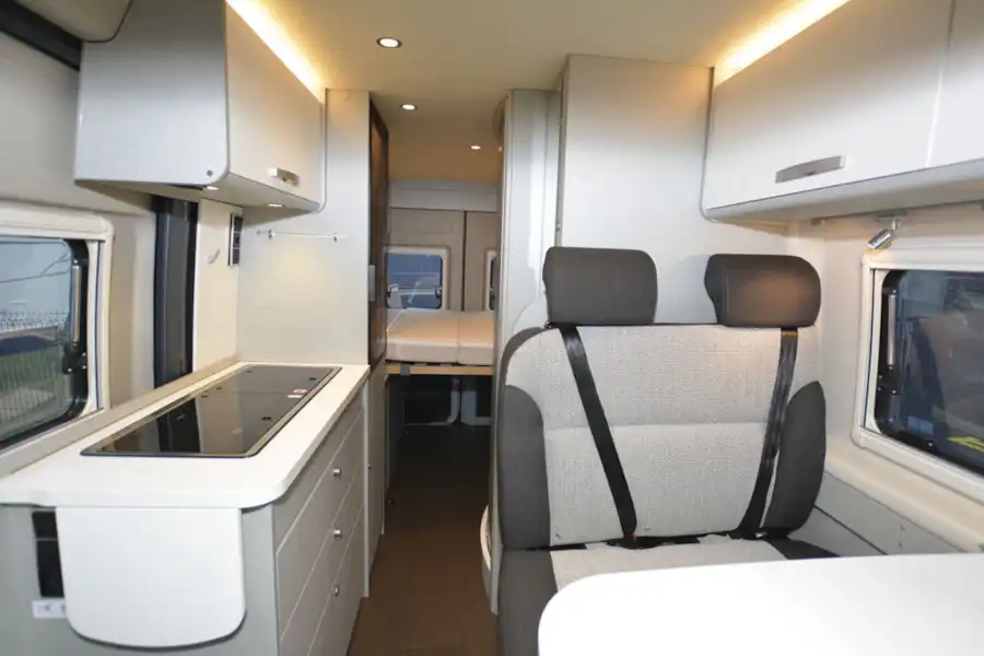 Inside the Hymer Free 600 Campus  (Click to view full screen)