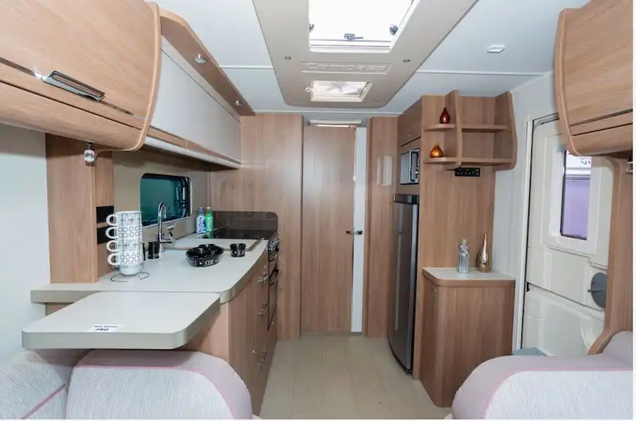 View aft in the Compass Camino 660 (Click to view full screen)
