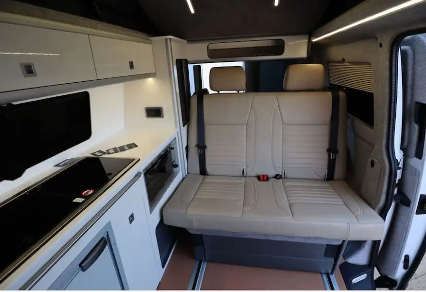 The Norvan VW T6.1 Camper interior (Click to view full screen)