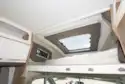 The raised bed in the Adria Coral XL Plus 600 DP motorhome