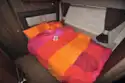 The bed comes up a bit short