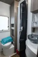 The shower room in the Benimar Primero 331 motorhome