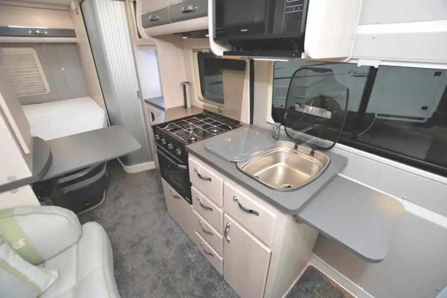 A view of the interior in the Auto-Sleeper Kingham (Click to view full screen)