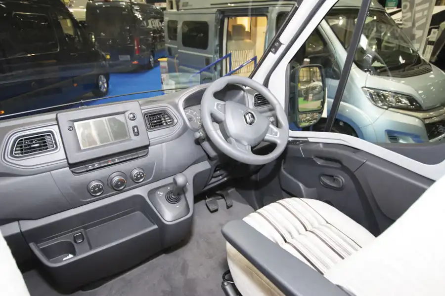 The cab in the WildAx Europa (Click to view full screen)