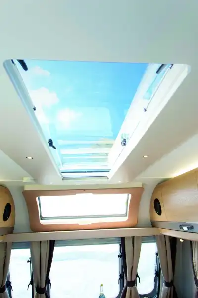 The long rectangular rooflight is a stunning feature (Click to view full screen)