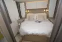 The double bed in the Rapido M96 motorhome