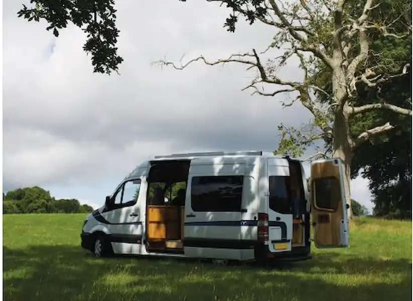 The Winby Land Yacht campervan (photo courtesy of James Winby) (Click to view full screen)