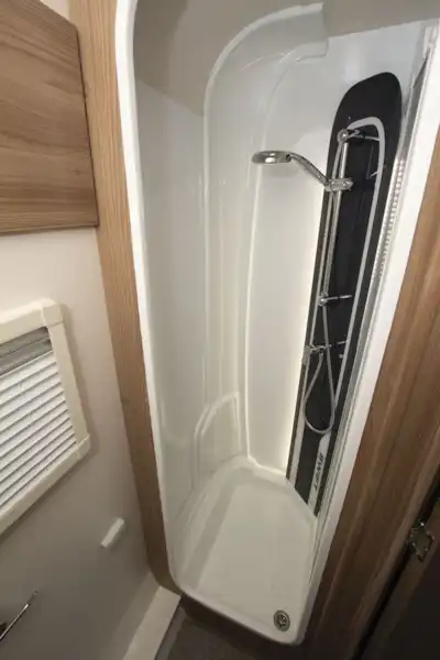The shower in the Swift Escape 604 (Click to view full screen)