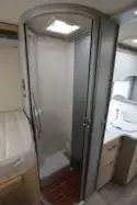 The shower room in the Hymer TGL 578 Ambition