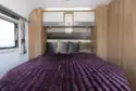 The bed in the Bailey Alicanto Grande Faro caravan
