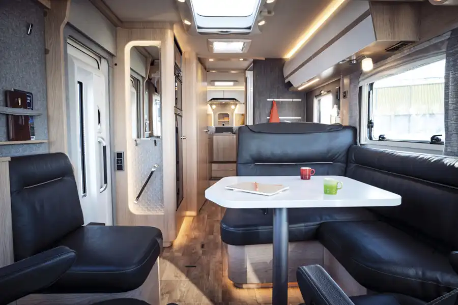 The interior of the Hymer B-Class MasterLine (Click to view full screen)