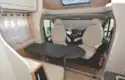 The lounge and cab in the Pilote P650C Evidence motorhome