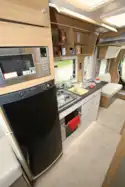 Wide drawers and a larger fridge in the kitchen