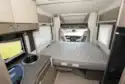The lounge bed in the Chausson 720 motorhome