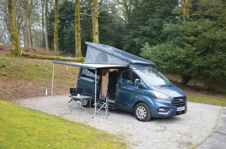 The Ford Nugget Plus campervan  (Click to view full screen)