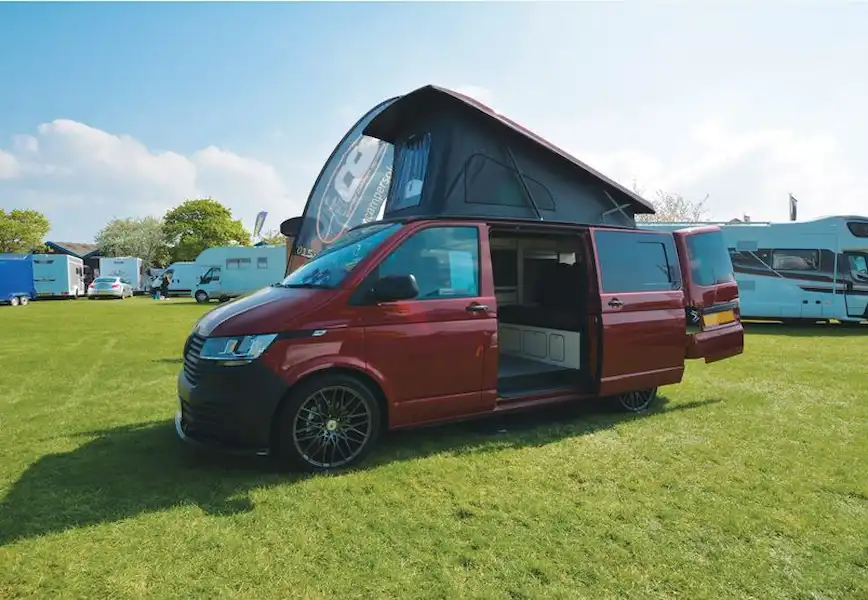 The Custom Camper Solutions Breeze campervan  (Click to view full screen)