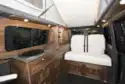 The plush interior of the Rolling Homes 10 campervan