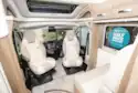 Cab seats facing the lounge in the Swift Escape Compact C502 motorhome