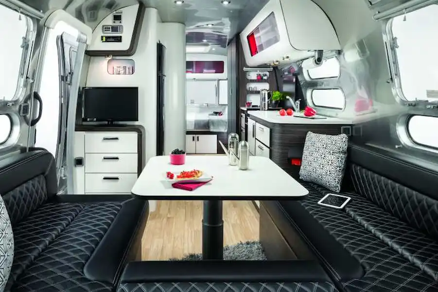 Airstream Colorado living space (Click to view full screen)