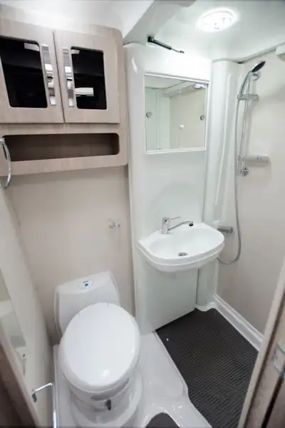 The washroom in the Auto-Sleeper Stanton motorhome (Click to view full screen)